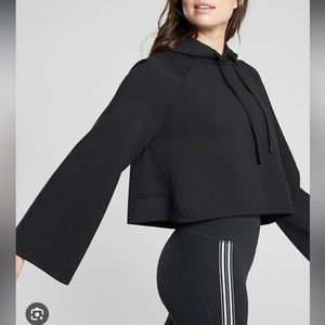 Athleta - Steady State crop sweatshirt hoodie